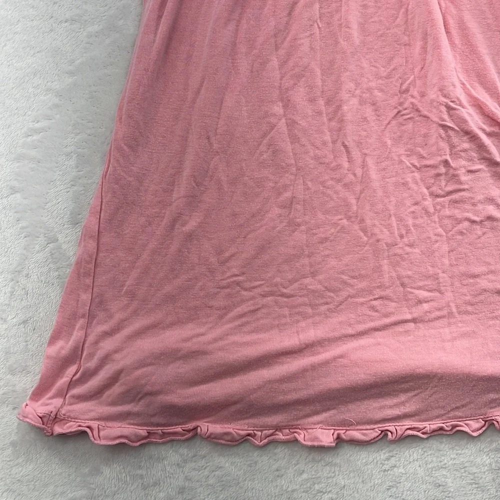 PLAY Kickee Pants 3T Bamboo Pink‎ Ruffle Short Sleeve Swing Dress